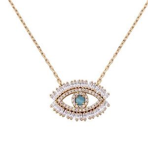 Evil eye necklace